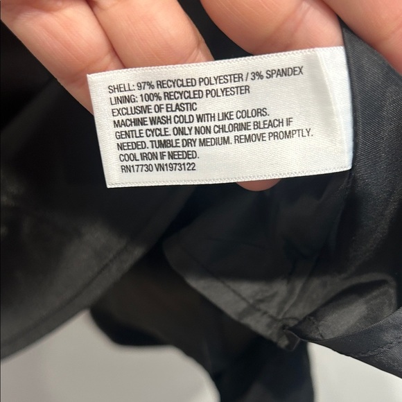 Wild Fable Black Satin Mini Fit & Fare Magic Moves Dress plus size xxl new - Picture 4 of 7